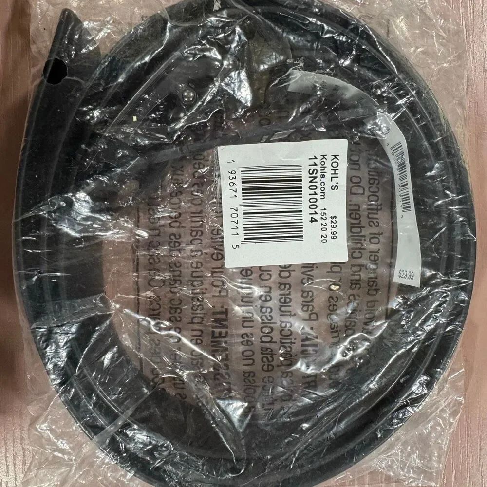 Sonoma Kohls Black Belt new size XL